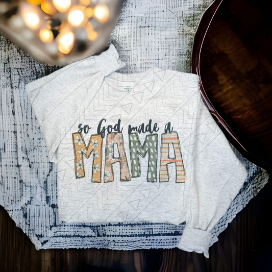 So God Made A Mama Shirts & Tops