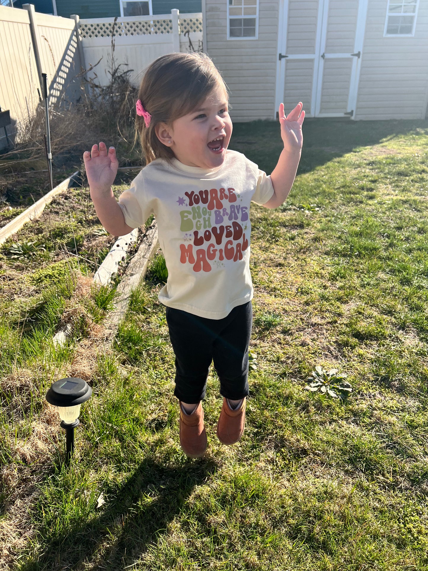 You Are Brave Kid's Tee
