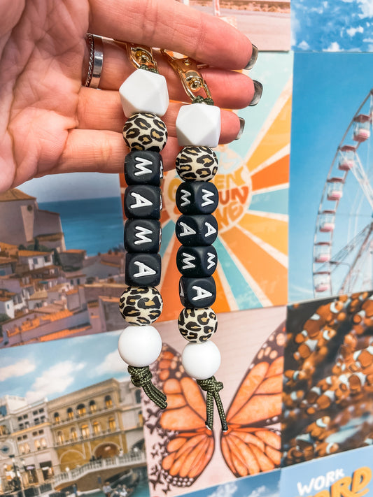 Mama Bead Keychain