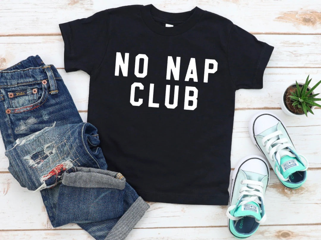 No Nap Club Kid's Tee