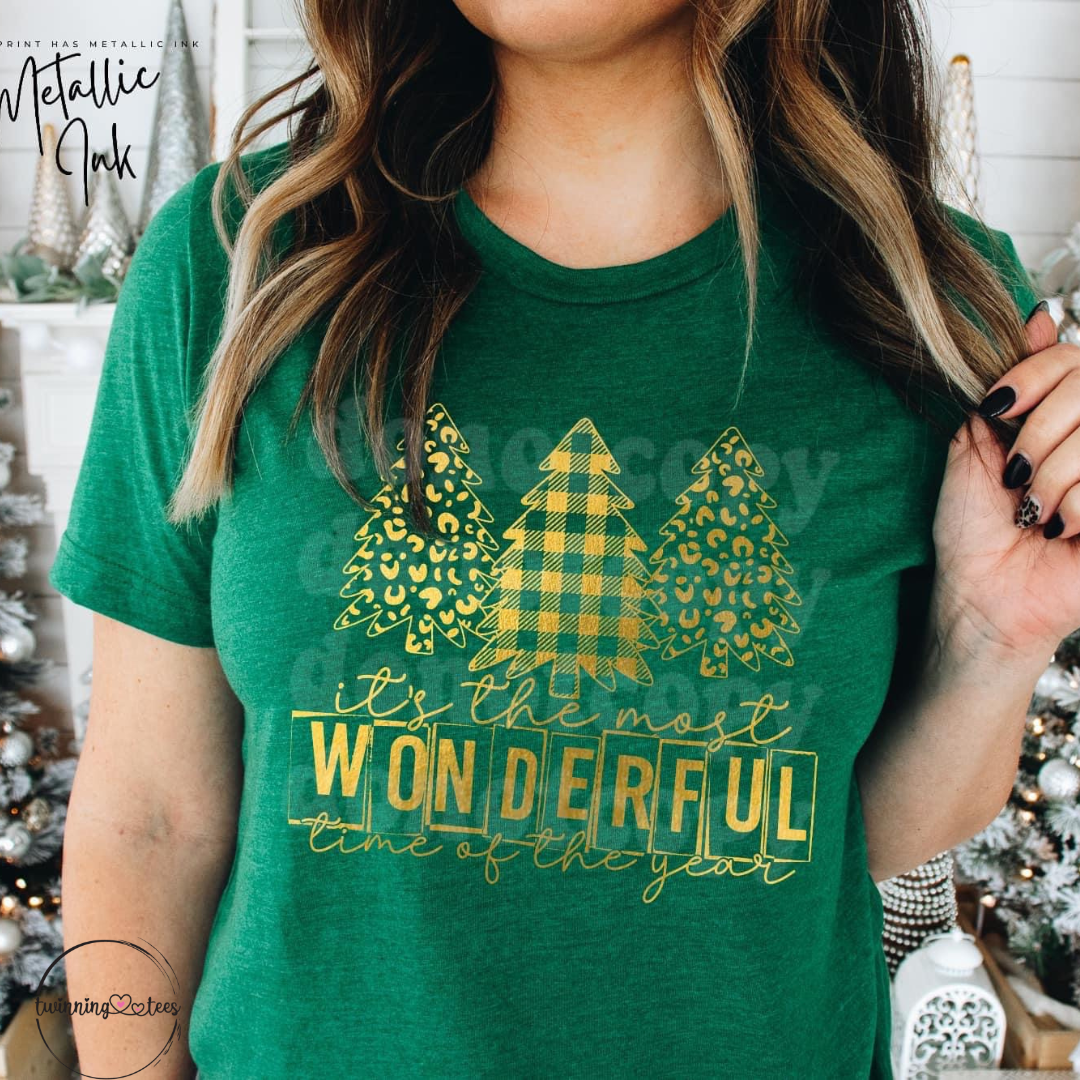 Most Wonderful Time Of Year Adult Tee