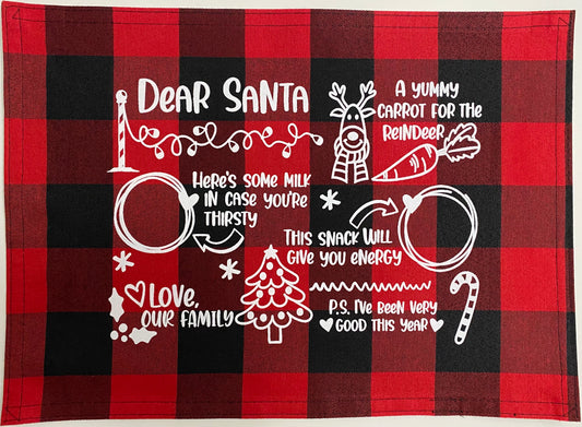 "Dear Santa" Placemat