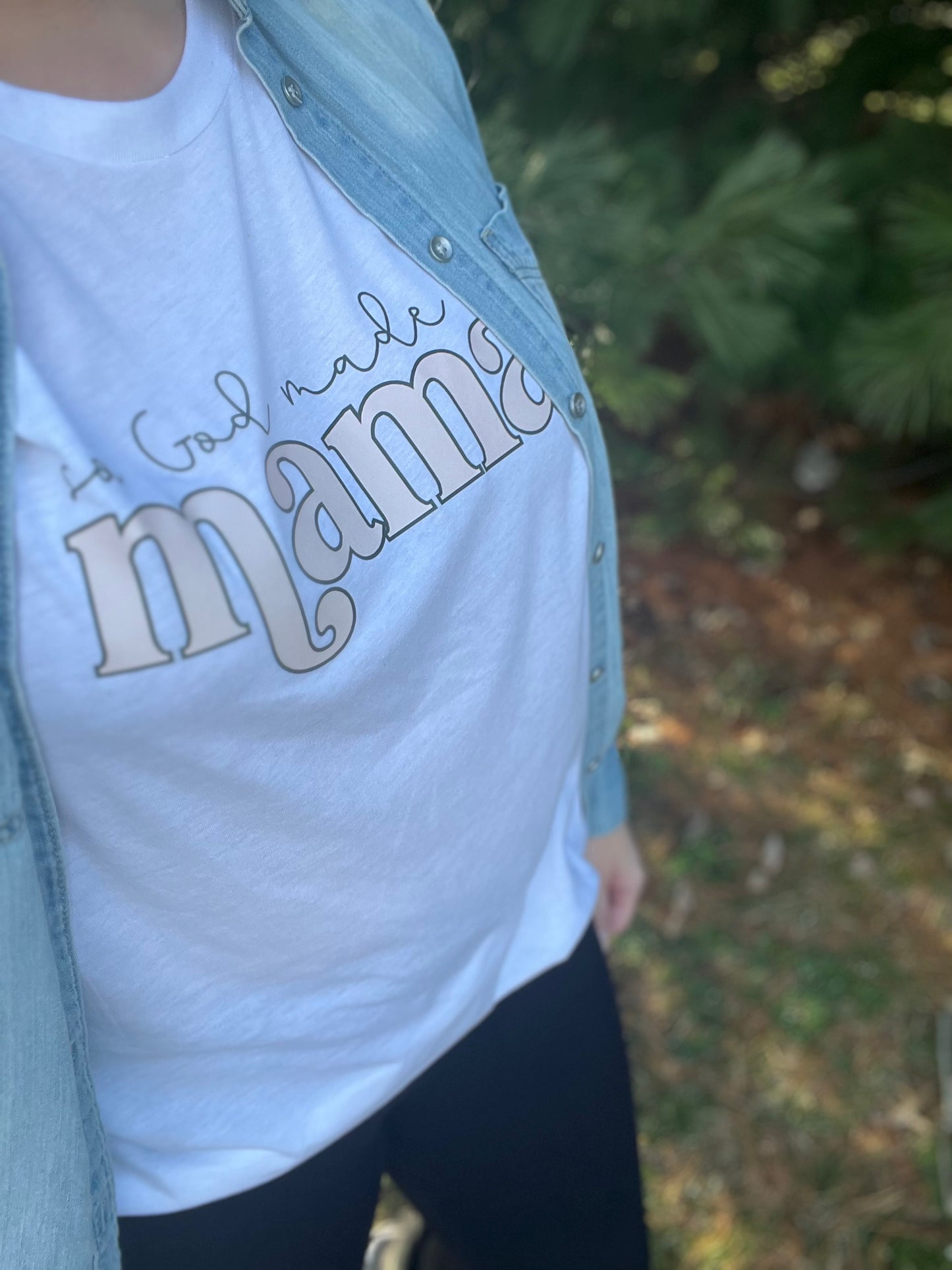 So God Made a Mama Tee
