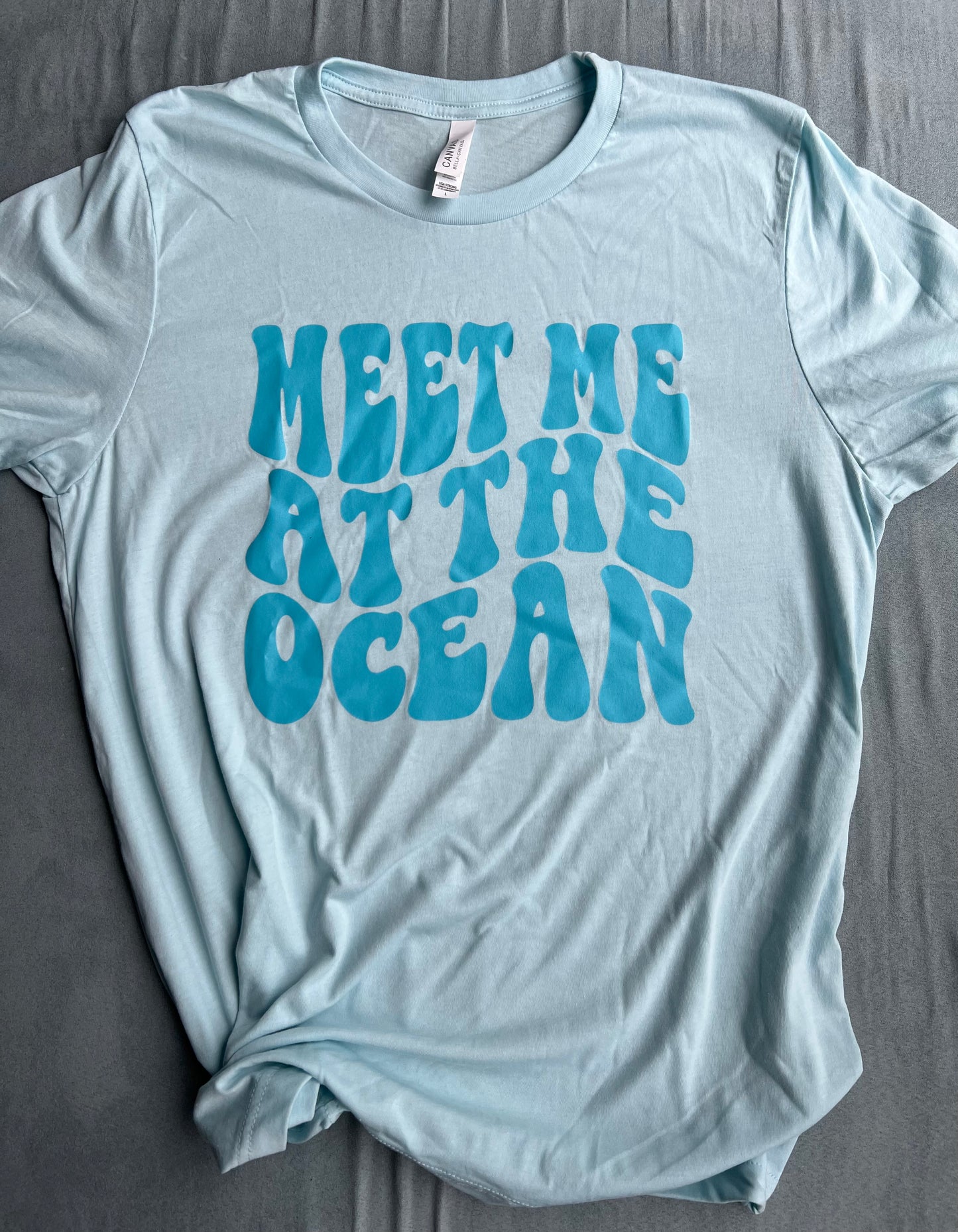 Meet Me at the Ocean Adult Tee