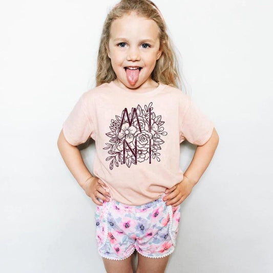 Floral Mini Tee