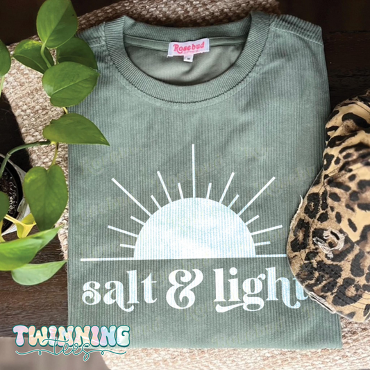 Salt & Light Corded Crewneck