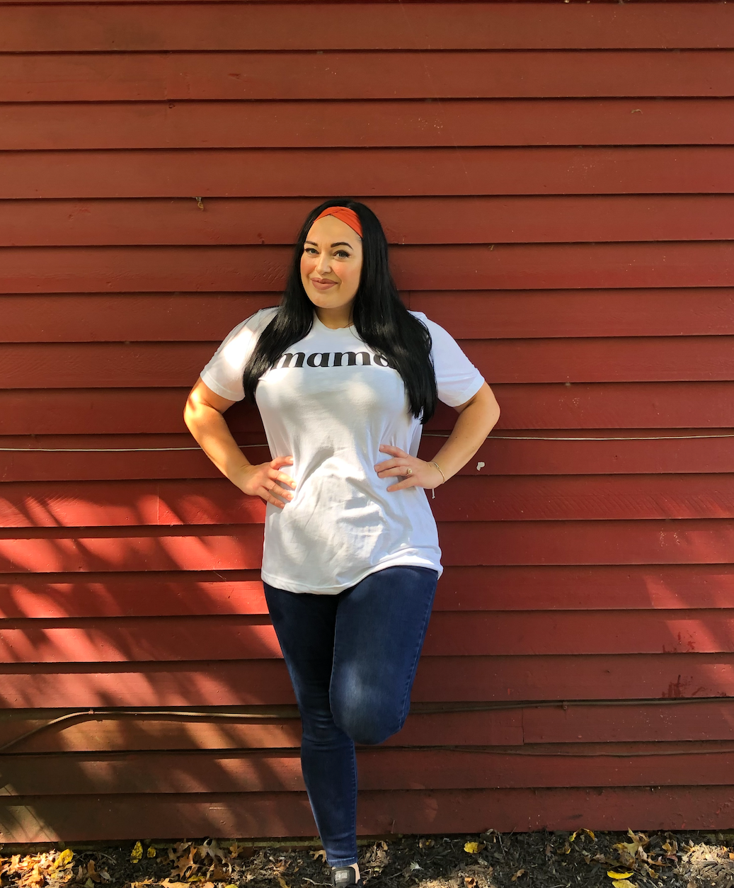 MAMA Black & White Tee