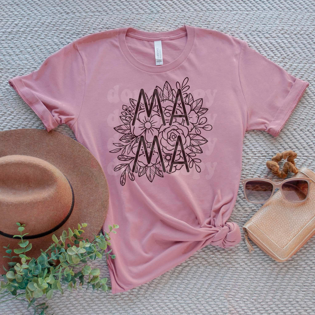Mama Floral Tee